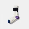 Hot Archer Socks Plain Off White Men Accessories