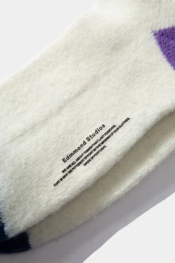 Hot Archer Socks Plain Off White Men Accessories