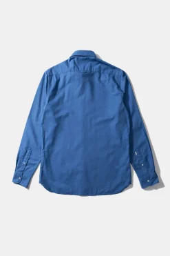 Clearance Bd Shirt Duck Edition Oxford Ns Plain Blue Men Shirts
