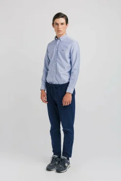 Store Bd Shirt Duck Patch Light Blue Men Shirts