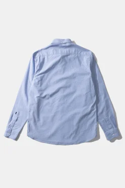 Shop Bd Shirt Oxford Plain Light Blue Men Shirts