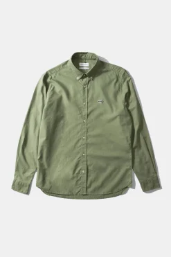Clearance Bd Shirt Oxford Plain Olive Men Shirts