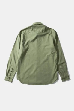 Clearance Bd Shirt Oxford Plain Olive Men Shirts