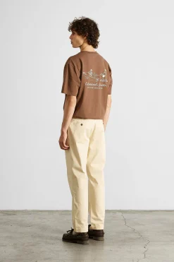 Store Calypso Ii Plain Brown Men T-Shirts