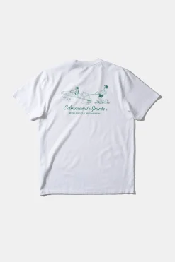 Fashion Calypso Ii Plain White Men T-Shirts