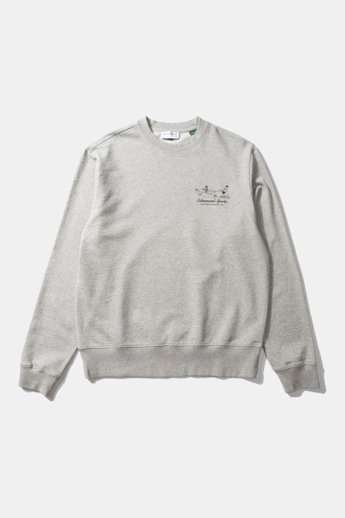 Best Calypso Sw Plain Grey Melange Men Sweatshirts