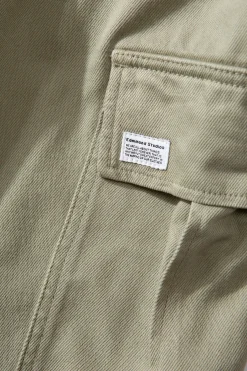Discount Cargo Pants Plain Khaki Men Trousers