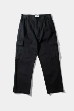 Discount Cargo Pants Plain Navy Men Trousers