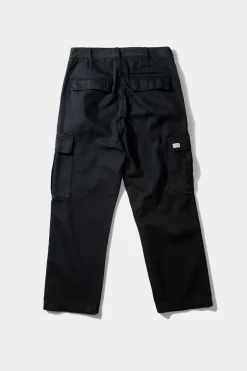 Discount Cargo Pants Plain Navy Men Trousers