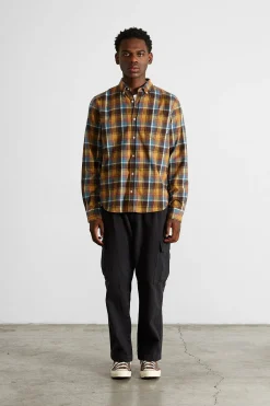 Discount Cargo Pants Plain Navy Men Trousers