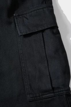 Discount Cargo Pants Plain Navy Men Trousers
