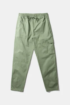 Fashion Cargo Pants Plain Olive Men Trousers