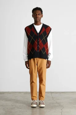Best Chino Herringbone Plain Caramel Men Trousers