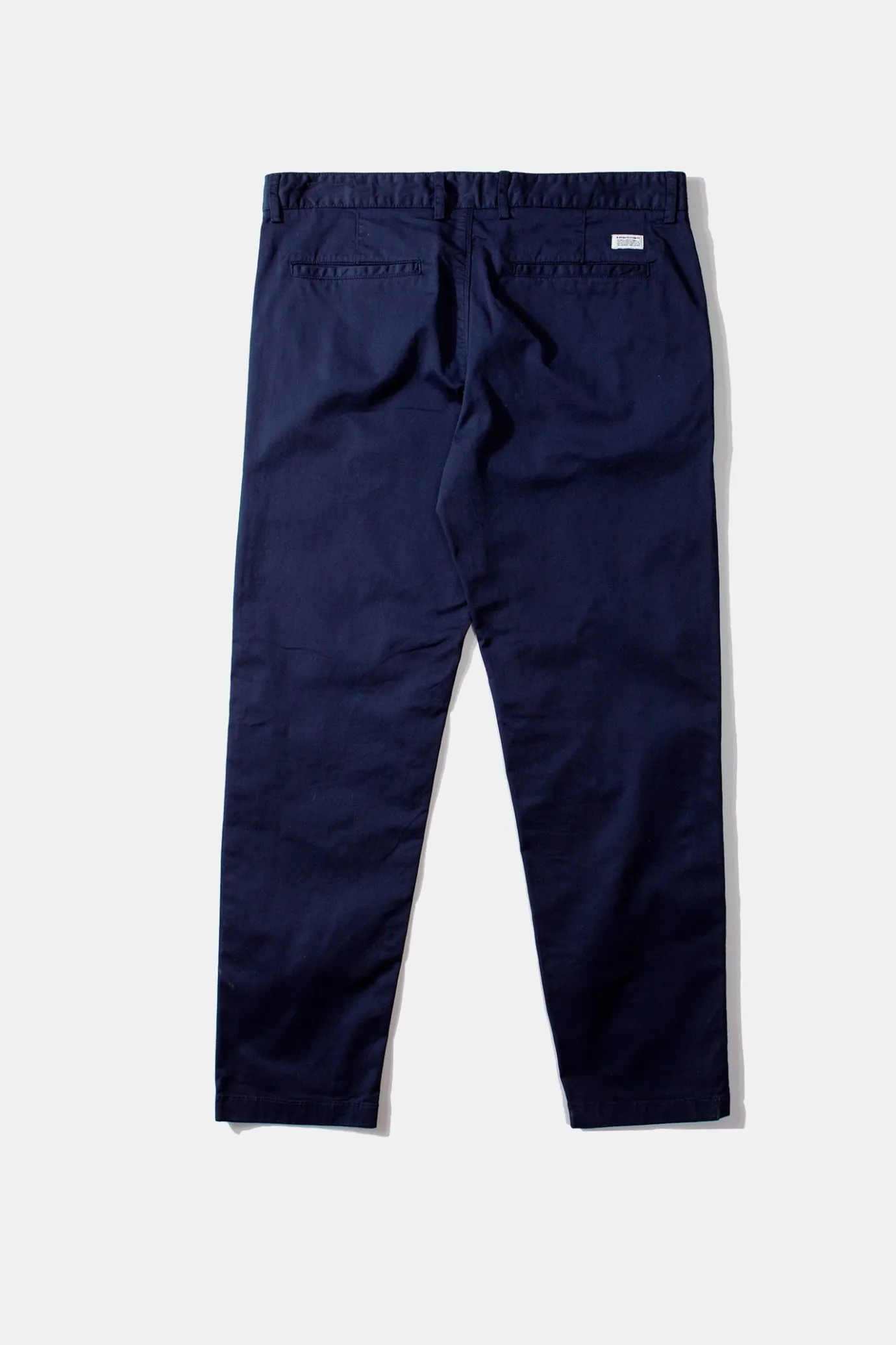 Online Chino Pants Plain Navy Men Trousers