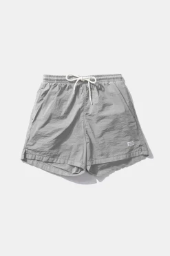 Outlet Classic Colour Plain Light Grey Men Swimwear