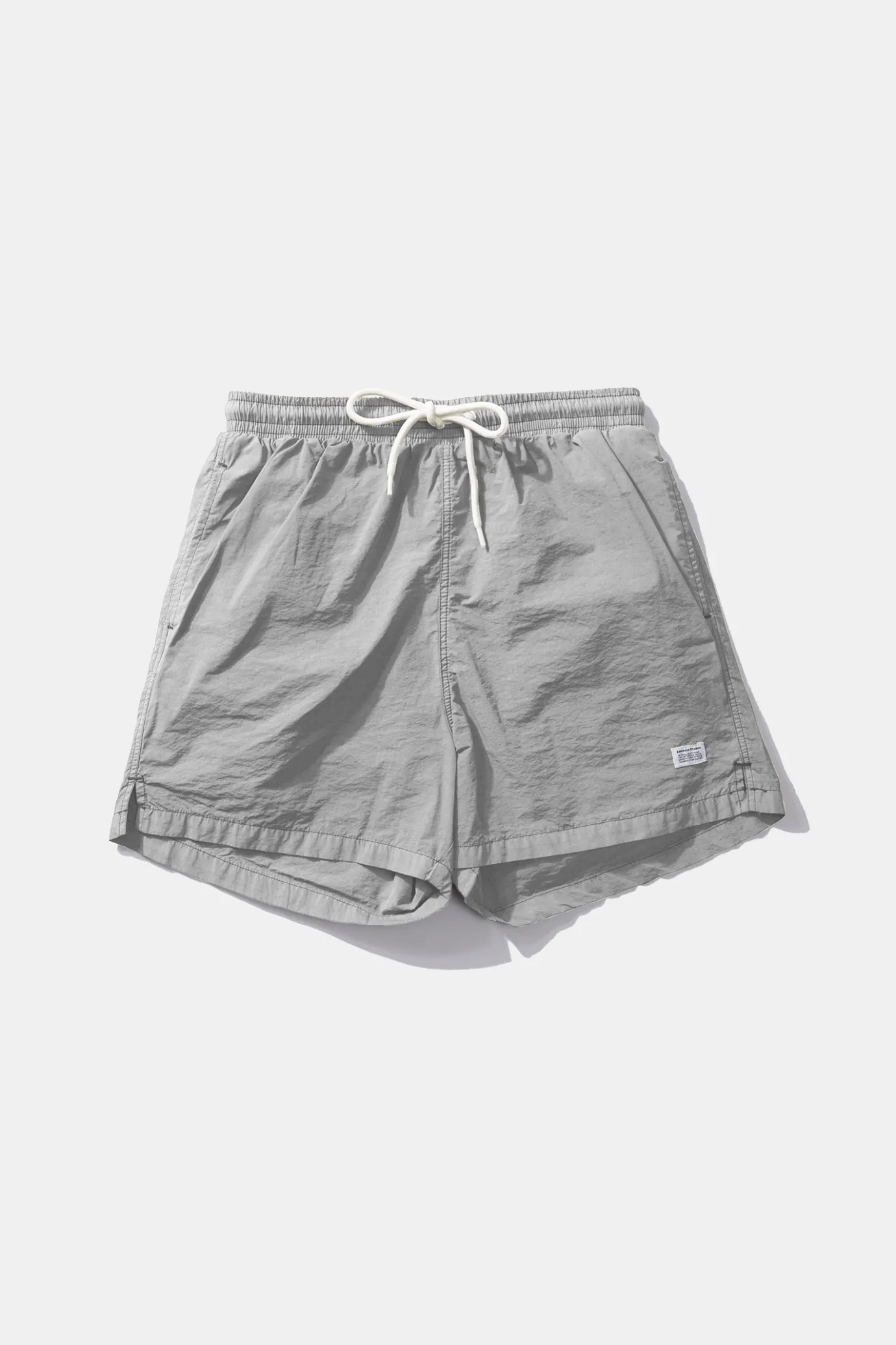 Outlet Classic Colour Plain Light Grey Men Swimwear