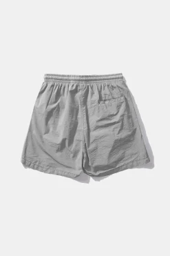 Outlet Classic Colour Plain Light Grey Men Swimwear