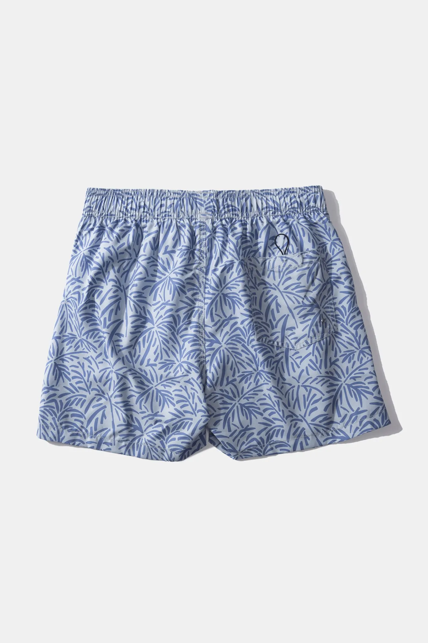 Sale Coco Pocket Plain Blue Men Swimwear