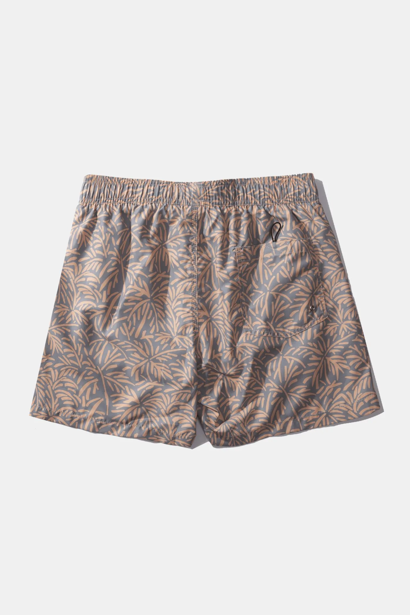 Online Coco Pocket Plain Orange Men Swimwear