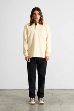 Hot College Polo Plain Vainilla Men Sweatshirts