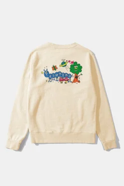 Hot Critter Sw Plain Beige Men Sweatshirts