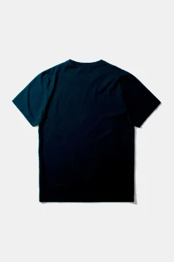 Best Curly Plain Navy Men T-Shirts