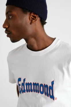 Clearance Curly Plain White Men T-Shirts