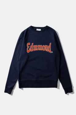 Hot Curly Sw Plain Navy Men Sweatshirts