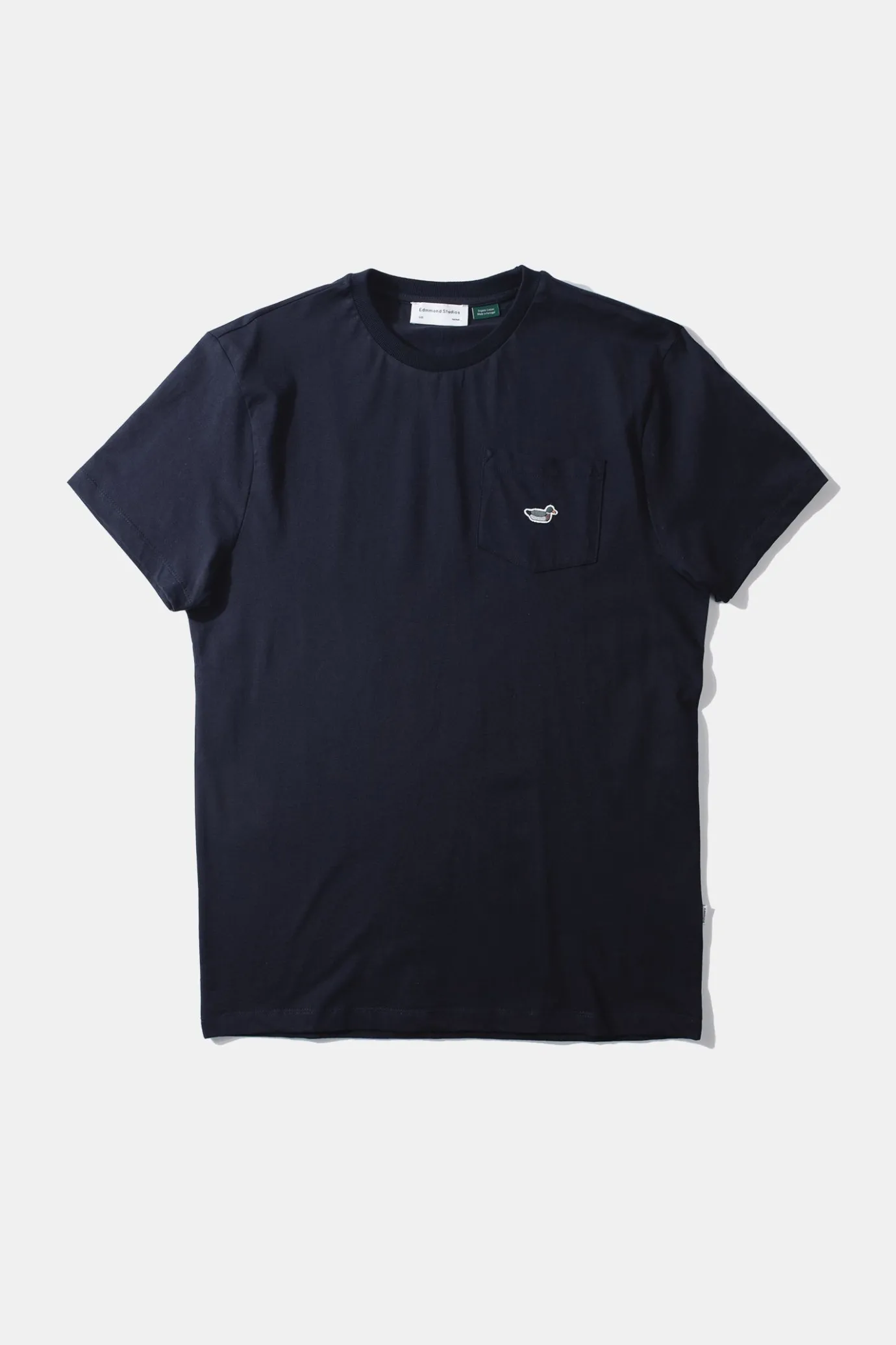 Fashion Duck Patch Tee Ns Plain Navy Men T-Shirts