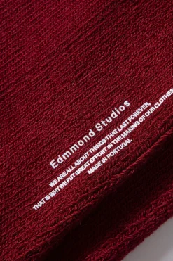 Hot Duck Socks Plain Bordeaux Men Accessories