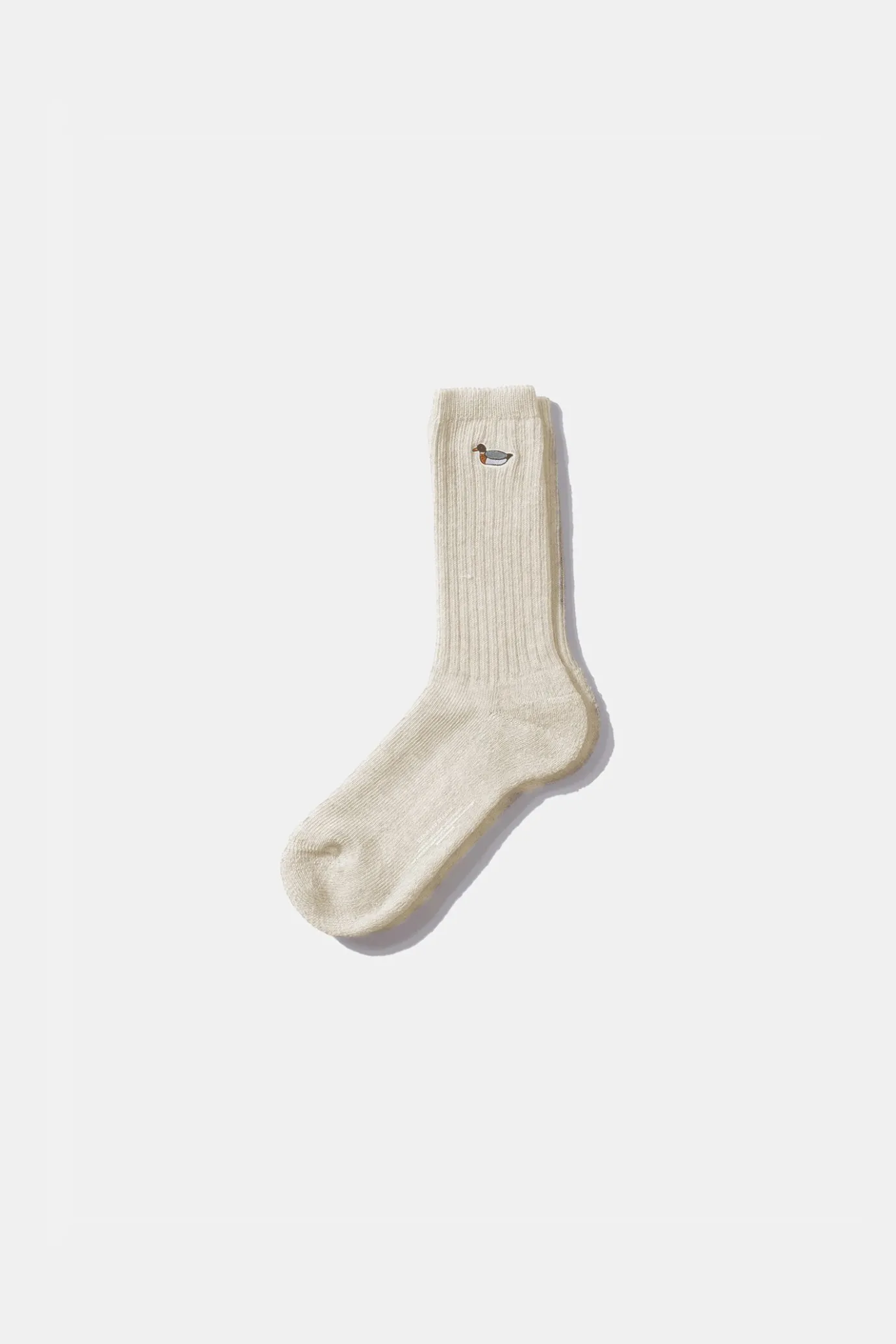 Discount Duck Socks Plain Off White Men Accessories