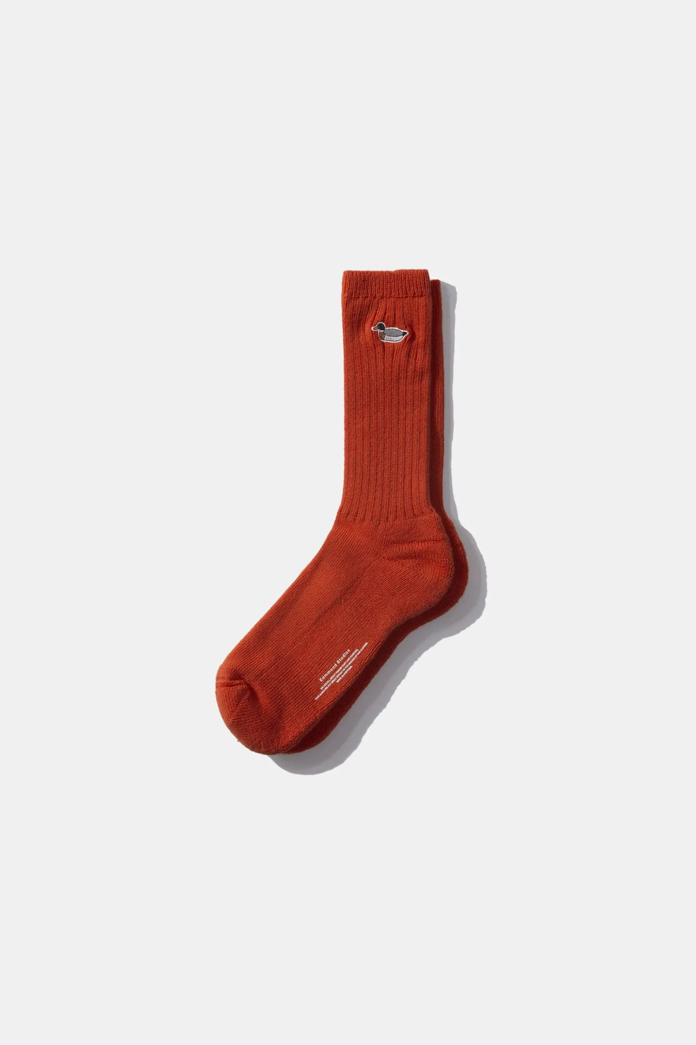 Hot Duck Socks Plain Orange Men Accessories