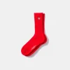 Best Duck Socks Plain Red Men Accessories