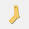 Sale Duck Socks Plain Yellow Men Accessories