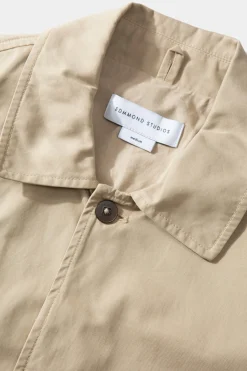 Clearance Dune Jacket Plain Beige Men Outerwear