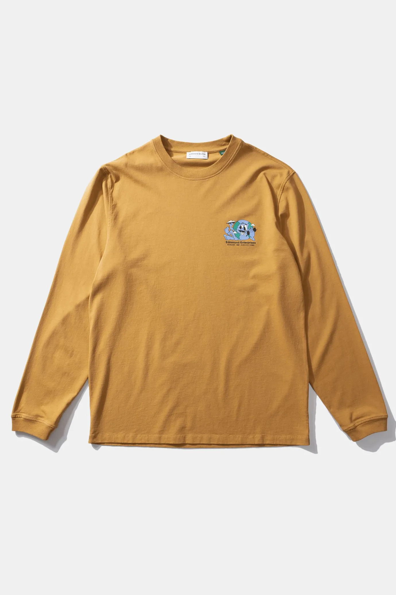 Discount Enterprises Ls Plain Caramel Men T-Shirts