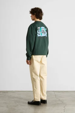 Flash Sale Enterprises Sw Plain Dk Green Men Sweatshirts
