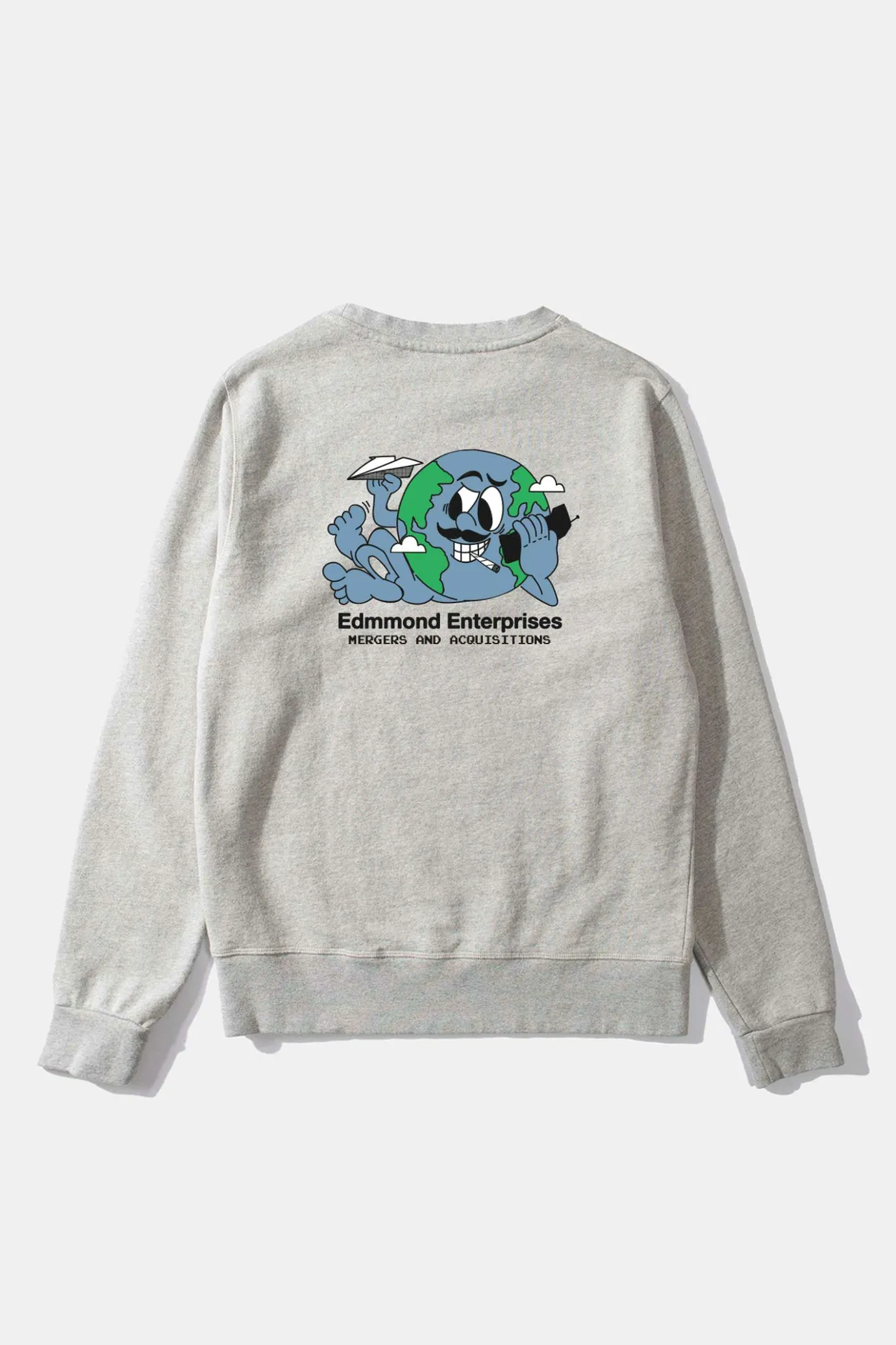 Best Sale Enterprises Sw Plain Grey Men Sweatshirts