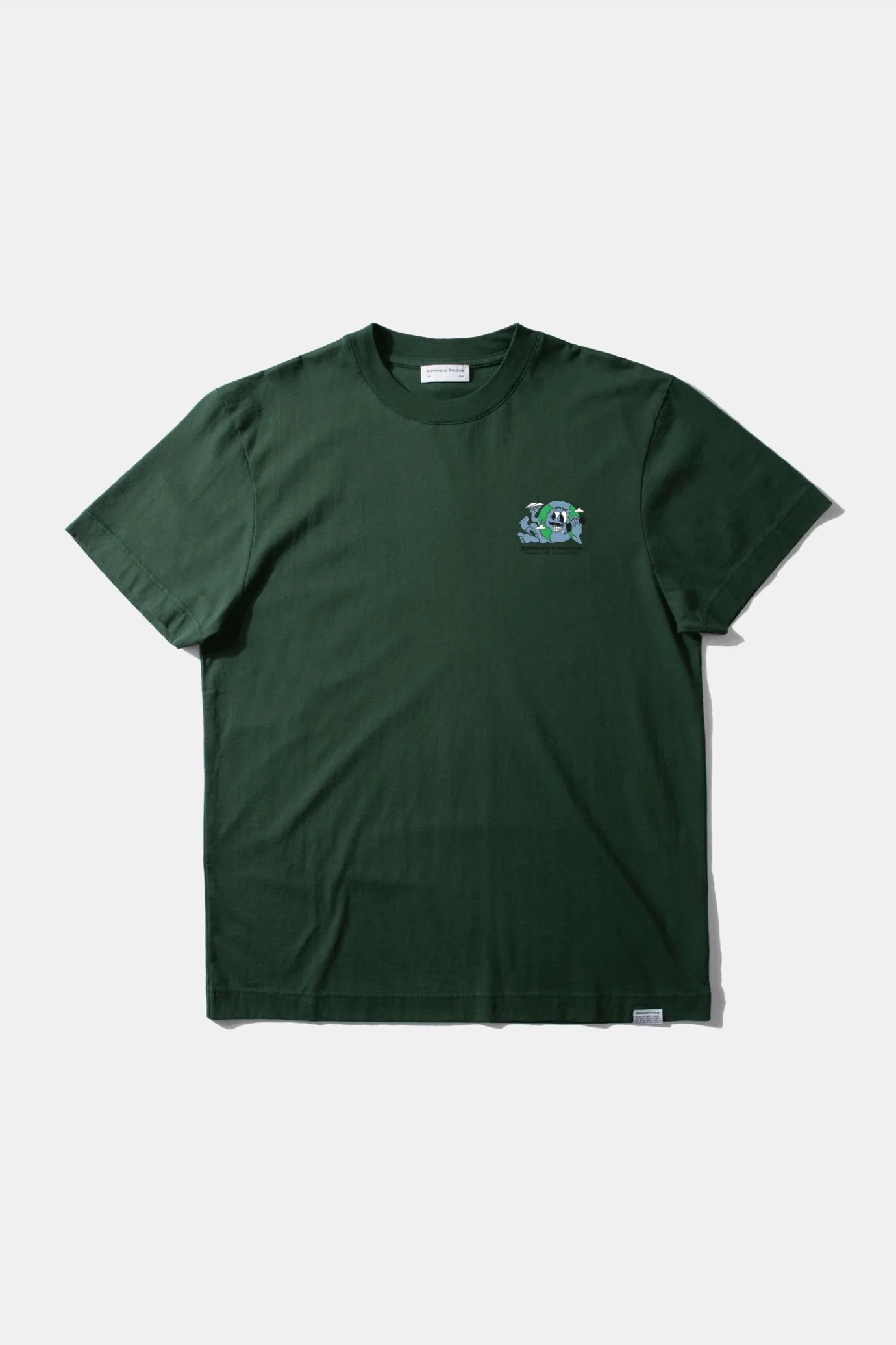 Hot Enterprises Tee Plain Dk Green Men T-Shirts