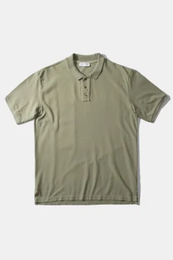 Shop Ferry Polo Plain Taupe Men Polos