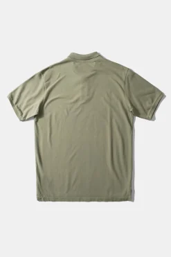 Shop Ferry Polo Plain Taupe Men Polos