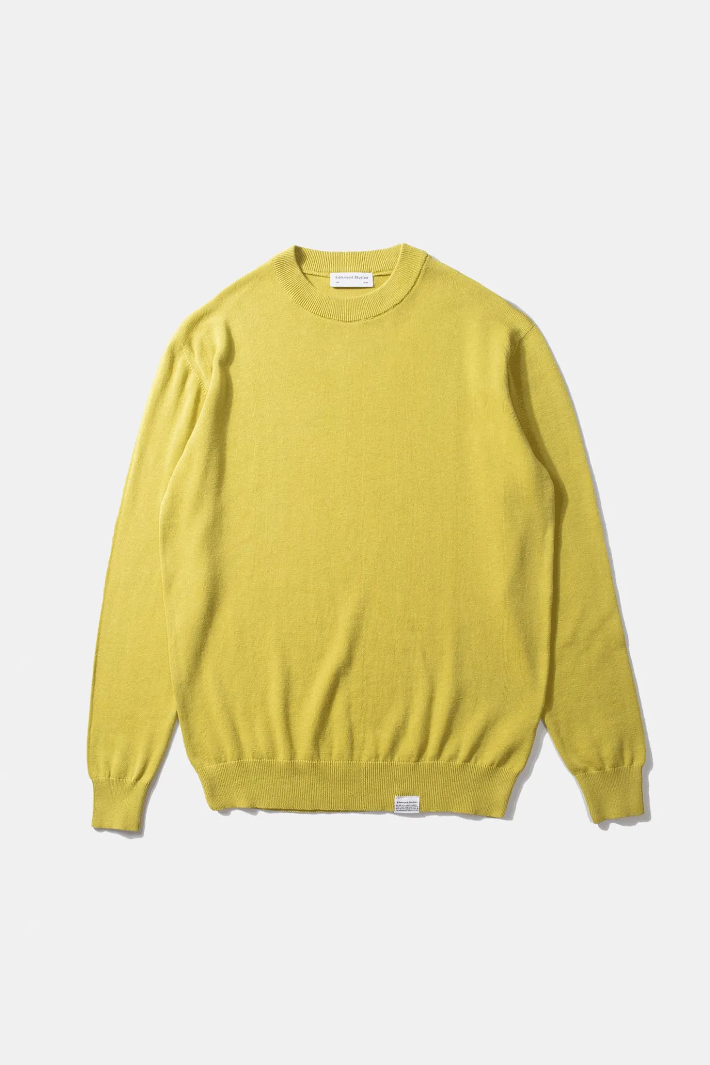 Discount Flax Sweater Plain Green Men Knitwear