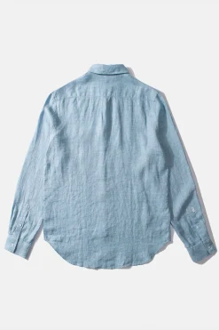 Flash Sale Free Shirt Plain Light Blue Men Shirts