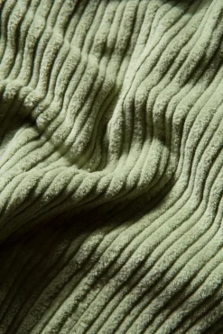 Sale French Cord Shirt Plain Olive Men Shirts
