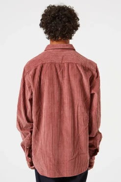 Best French Cord Shirt Plain Salmon Men Shirts