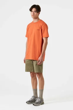 New Fruits Plain Orange Men T-Shirts