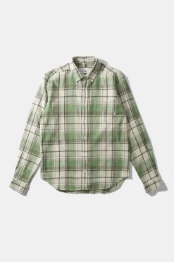 Hot Glober Shirt Plain Green Men Shirts