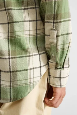 Hot Glober Shirt Plain Green Men Shirts