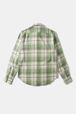 Hot Glober Shirt Plain Green Men Shirts