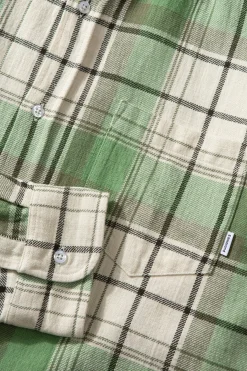 Hot Glober Shirt Plain Green Men Shirts